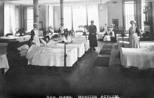 Sick ward 15, Menston 1905.